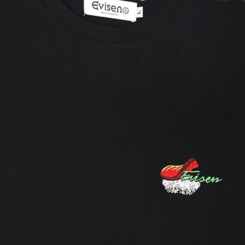 EVISEN T-SHIRT エビセン Tシャツ SUSHI V2 BLACK スケートボード スケボー 1