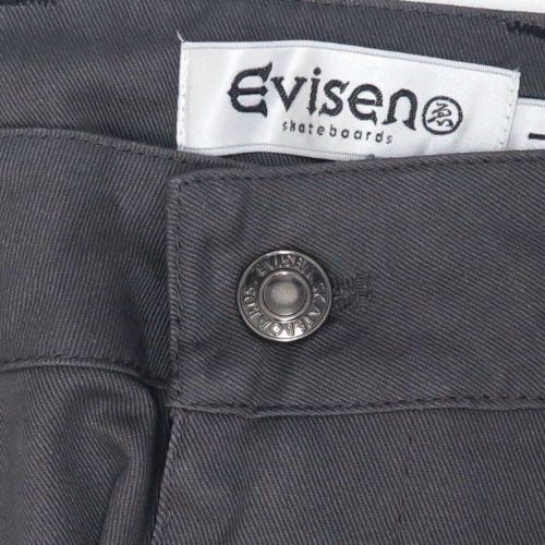 EVISEN PANTS エビセン パンツ ジーンズ BOHEMIAN COTTON CHARCOAL スケートボード スケボー 3