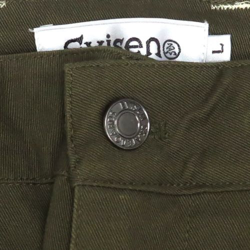 EVISEN PANTS エビセン パンツ ジーンズ BOHEMIAN COTTON KHAKI スケートボード スケボー 3