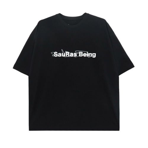 TIGHTBOOTH（TBPR）T-SHIRT タイトブース Tシャツ TIGHTBOOTH x SAURAS BEING BLACK スケートボード スケボー 1
