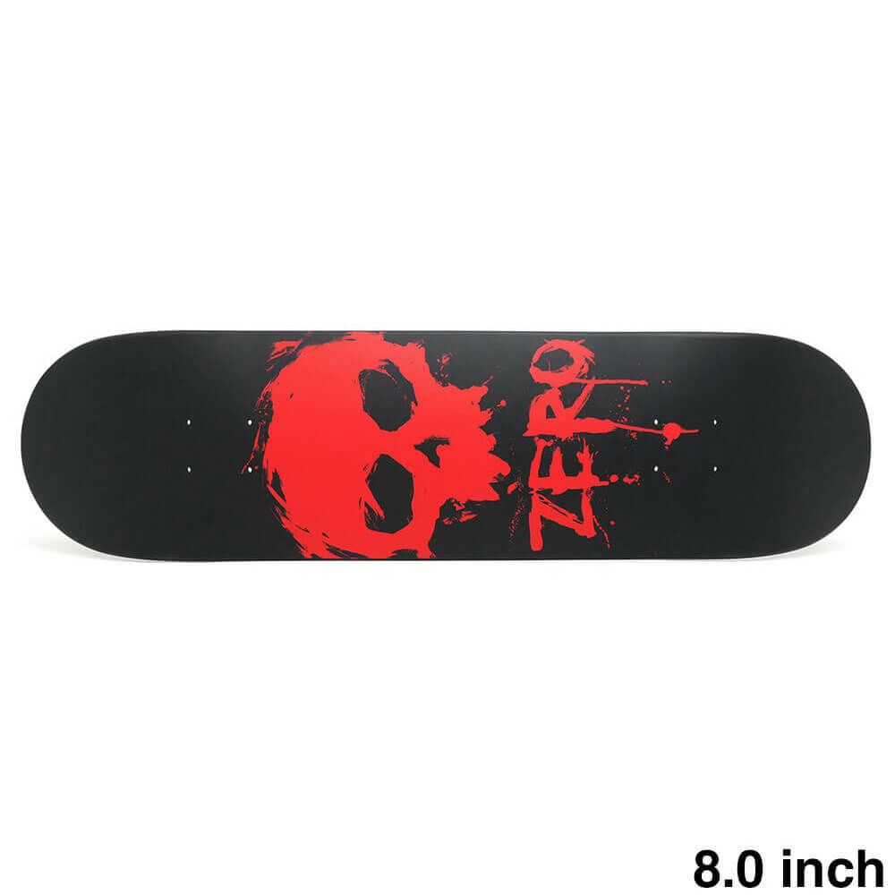 ZERO DECK ゼロ デッキ TEAM SINGLE SKULL 8.0 スケートボード