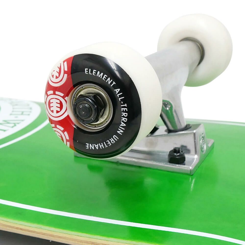 防水ケース付き ELEMENT エレメント コンプリートセット スケートボード完成品 SEAL JAPAN GREEN 8.0 スケートボード スケボー　1