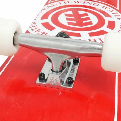 防水ケース付き ELEMENT エレメント コンプリートセット スケートボード完成品 SEAL JAPAN RED 7.75 スケートボード スケボー　2