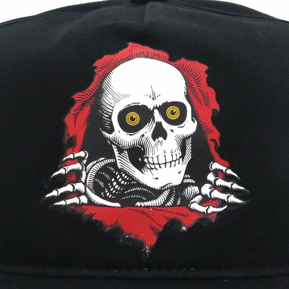 POWELL PERALTA CAP パウエルペラルタ キャップ RIPPER 2 BLACK スケートボード スケボー 4