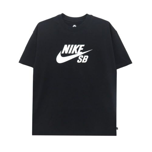 NIKE SB T-SHIRT ナイキSB Tシャツ CV7540 LOGO BLACK/WHITE CV7540-010 スケートボード スケボー 