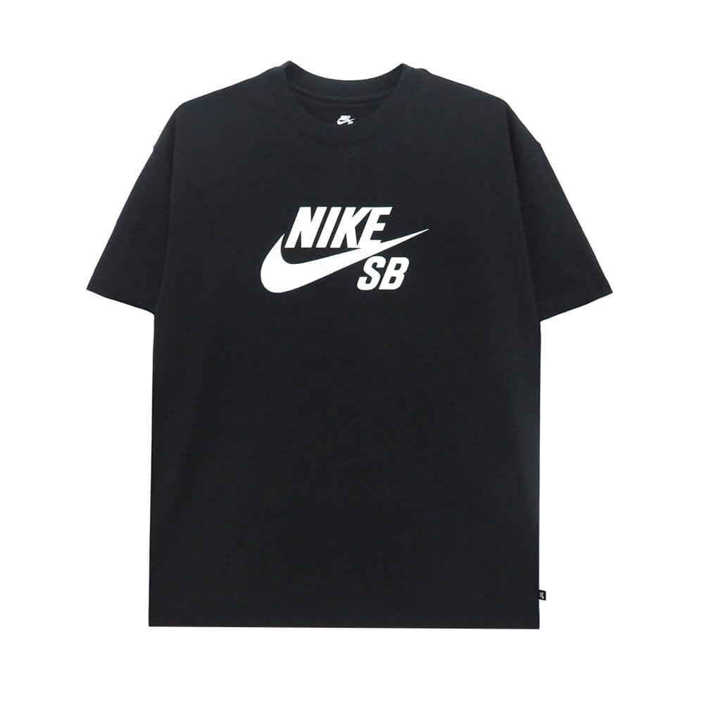 NIKE SB T-SHIRT ナイキSB Tシャツ CV7540 LOGO BLACK/WHITE CV7540-010 スケートボード スケボー 