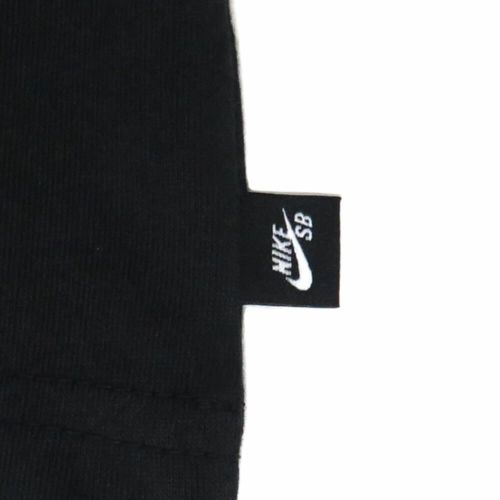 NIKE SB T-SHIRT ナイキSB Tシャツ CV7540 LOGO BLACK/WHITE CV7540-010 スケートボード スケボー 2