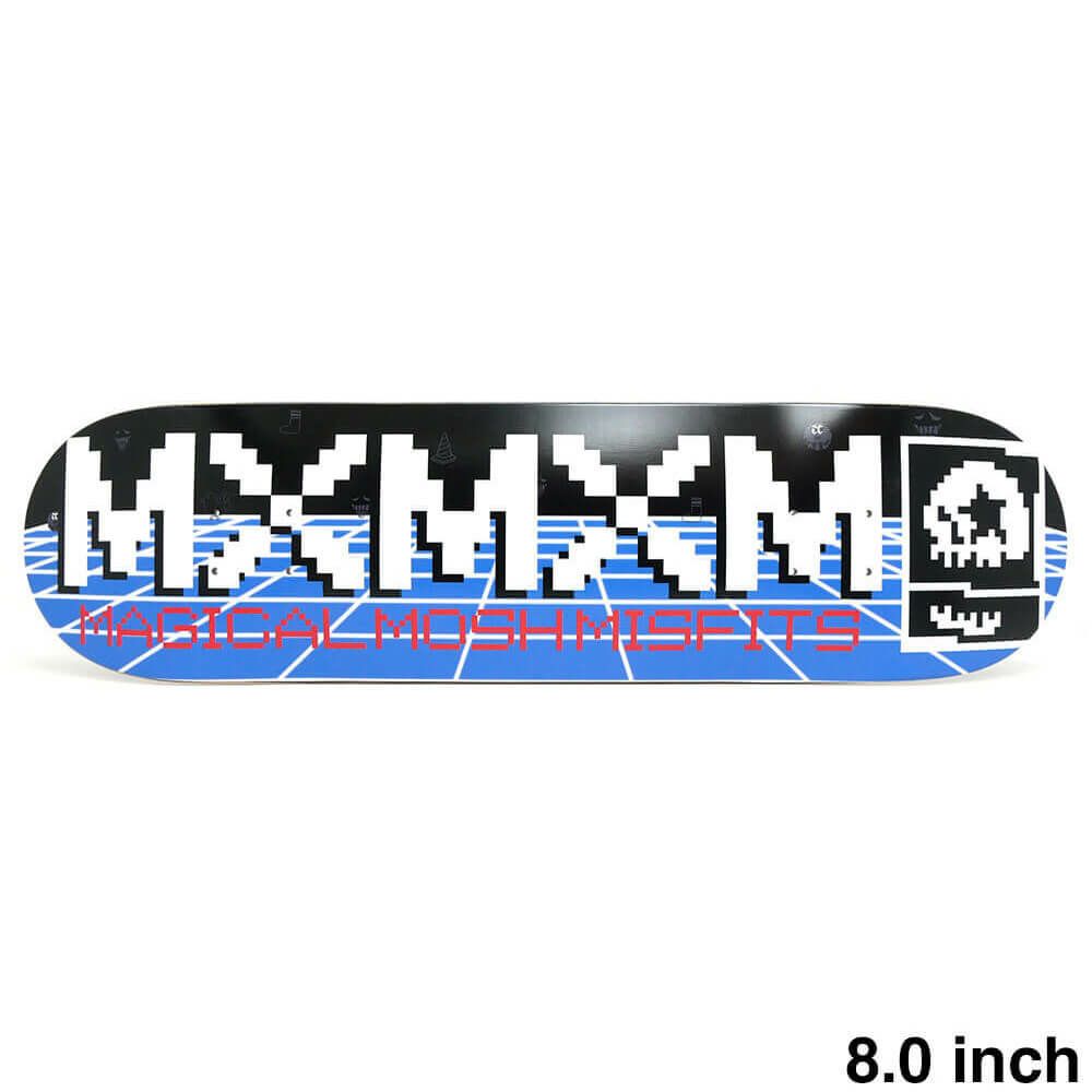 MAGICAL MOSH MISFITS DECK マジカルモッシュミスフィッツ デッキ TEAM MxMxM GAME WHITE 8.0 スケートボード スケボー
