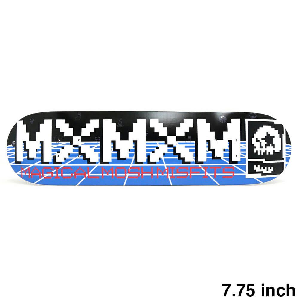 MAGICAL MOSH MISFITS DECK マジカルモッシュミスフィッツ デッキ TEAM MxMxM GAME WHITE 7.75 スケートボード スケボー
