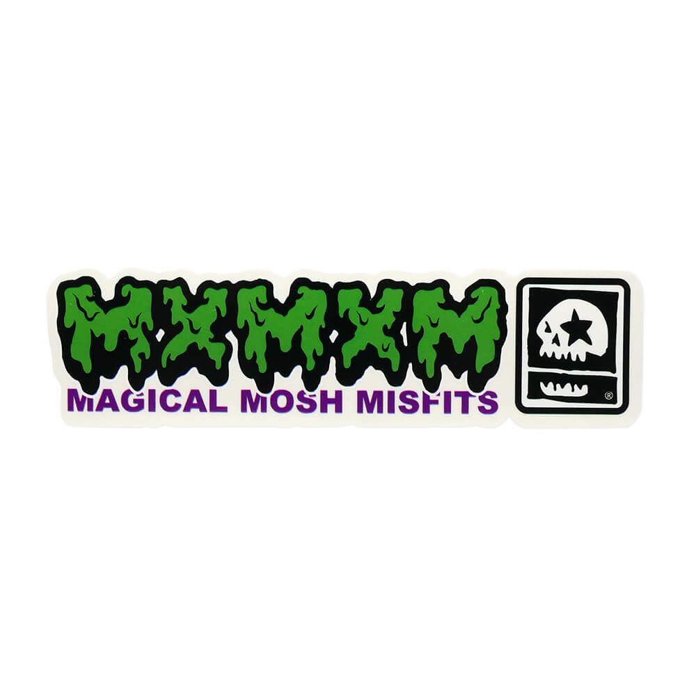 MAGICAL MOSH MISFITS STICKER マジカルモッシュミスフィッツ ステッカー MxMxM LOGO スケートボード スケボー