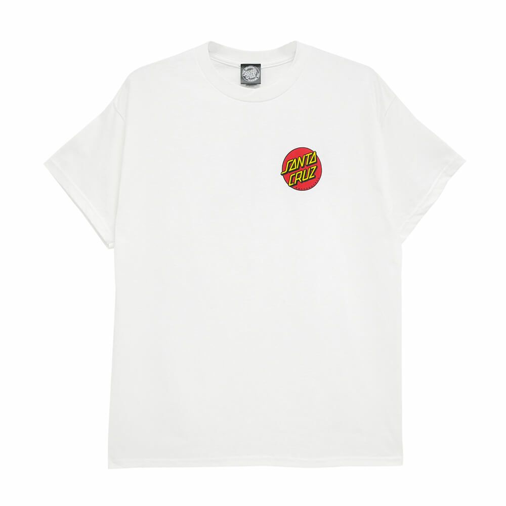 SANTA CRUZ T-SHIRT サンタクルーズ Tシャツ MEEK SLASHER WHITE スケートボード スケボー 1