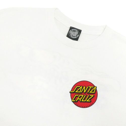 SANTA CRUZ T-SHIRT サンタクルーズ Tシャツ MEEK SLASHER WHITE スケートボード スケボー 2