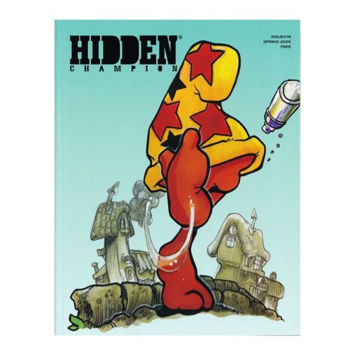 【商品お買い上げの方限定で無料販売】 HIDDEN CHAMPION 雑誌 #76（SPRING 2025） スケートボード スケボー