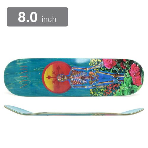 DISORDER DECK ディスオーダー デッキ NYJAH HUSTON GARDEN EMERALD STAIN 8.0 スケートボード スケボー