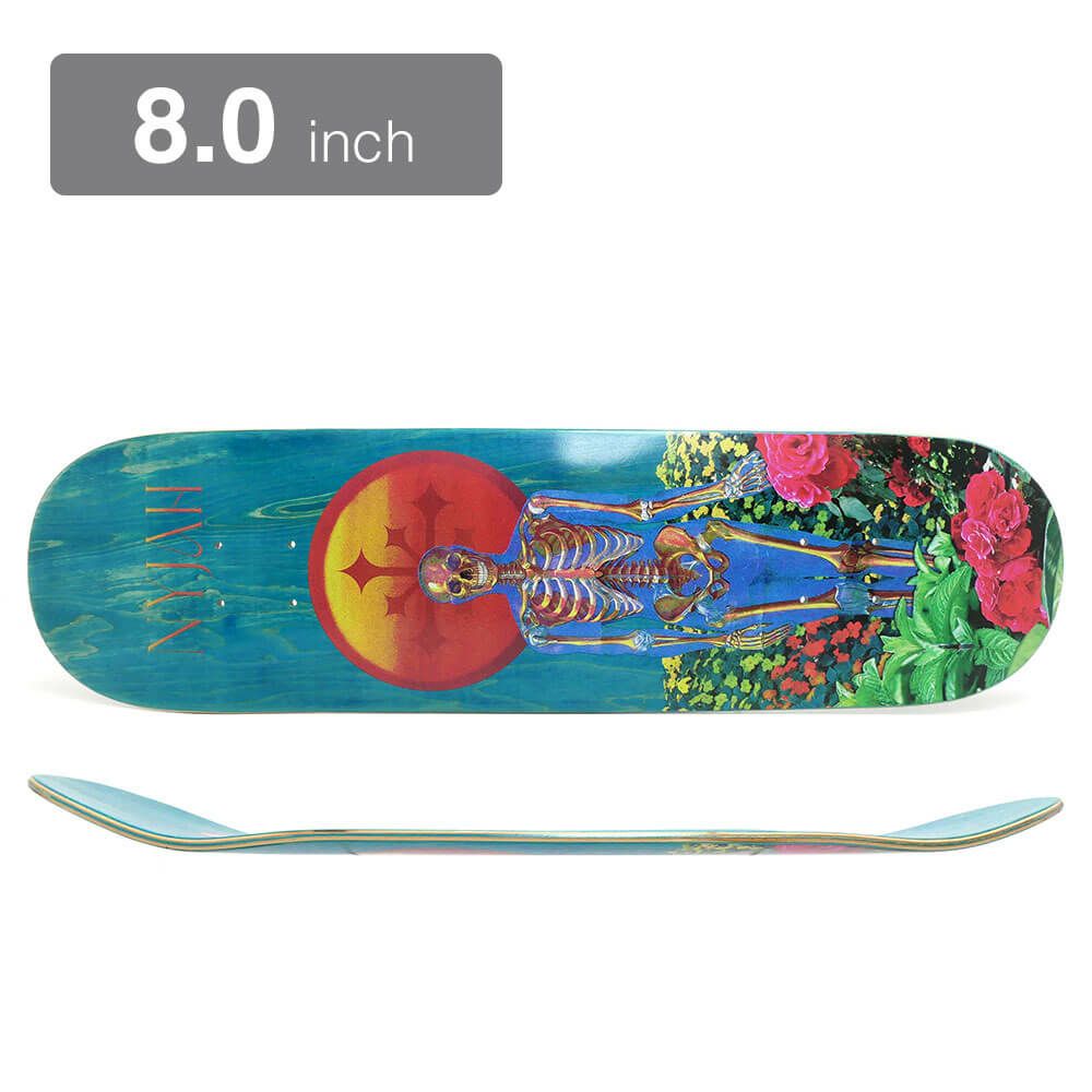 DISORDER DECK ディスオーダー デッキ NYJAH HUSTON GARDEN EMERALD STAIN 8.0 スケートボード スケボー