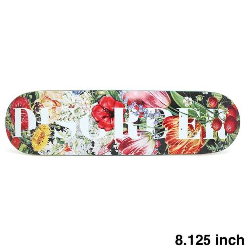 DISORDER DECK ディスオーダー デッキ TEAM DISORDER FLORAL LOGO 8.125 スケートボード スケボー