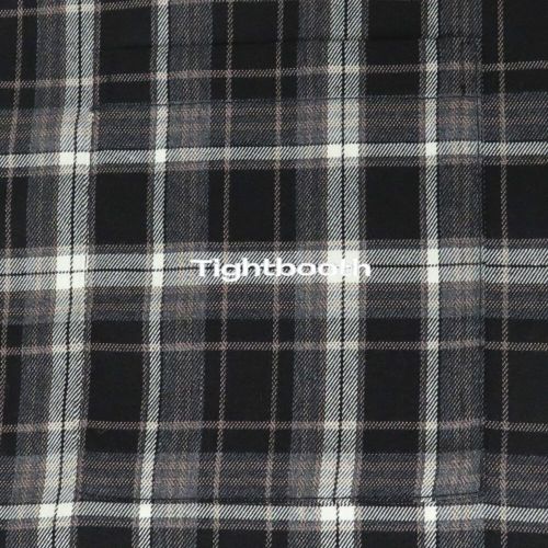 TIGHTBOOTH（TBPR） LONG SLEEVE タイトブース 長袖シャツ PLAID BLACK スケートボード スケボー 2