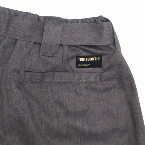 TIGHTBOOTH（TBPR） PANTS タイトブース パンツ ジーンズ HERRINGBONE BALLOON CHARCOAL スケートボード スケボー 6