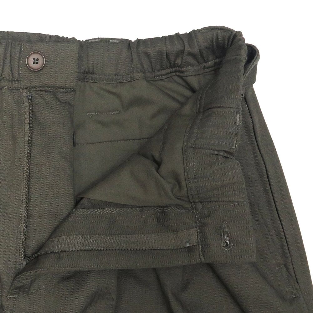 TIGHTBOOTH（TBPR） PANTS タイトブース パンツ ジーンズ HERRINGBONE BALLOON OLIVE スケートボード スケボー 4
