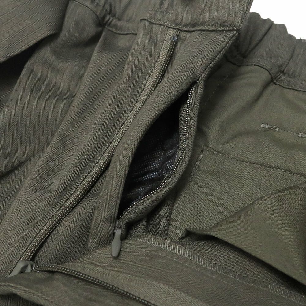 TIGHTBOOTH（TBPR） PANTS タイトブース パンツ ジーンズ HERRINGBONE BALLOON OLIVE スケートボード スケボー 5