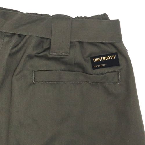 TIGHTBOOTH（TBPR） PANTS タイトブース パンツ ジーンズ HERRINGBONE BALLOON OLIVE スケートボード スケボー 6