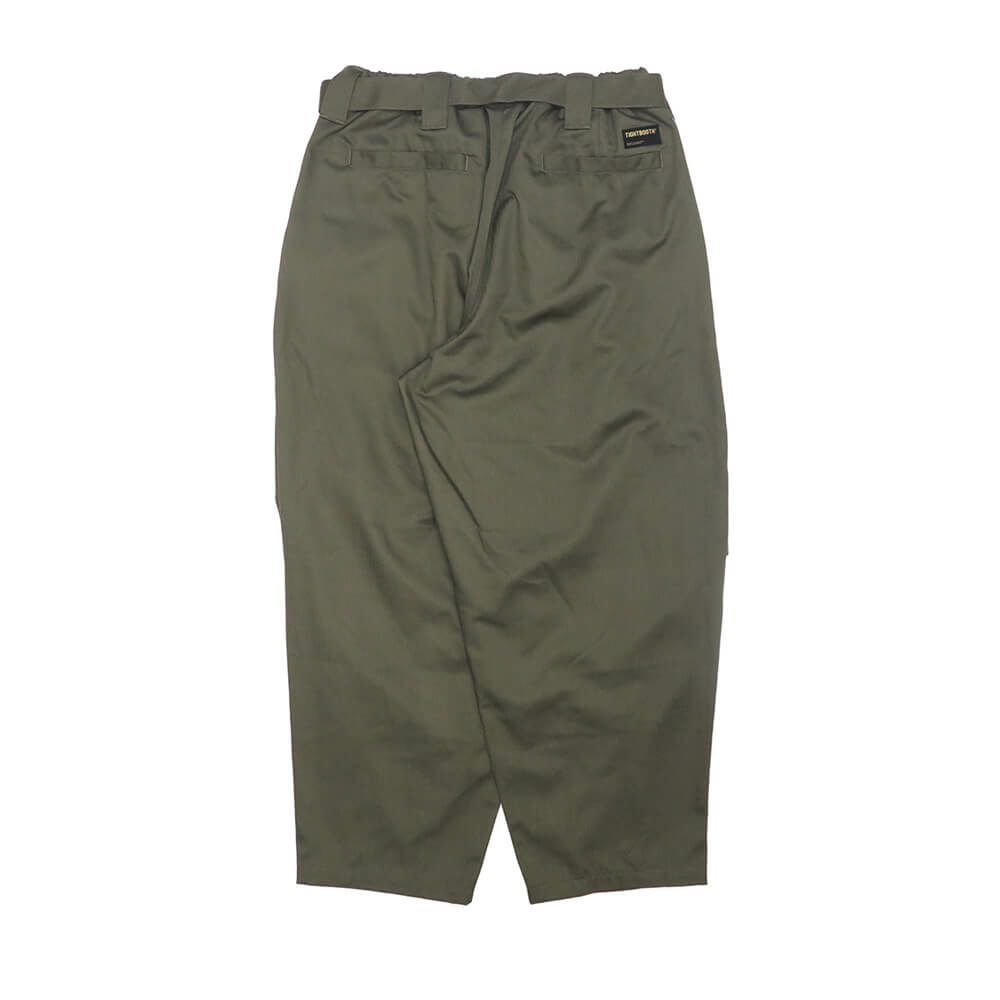 TIGHTBOOTH（TBPR） PANTS タイトブース パンツ ジーンズ HERRINGBONE BALLOON OLIVE スケートボード スケボー 8