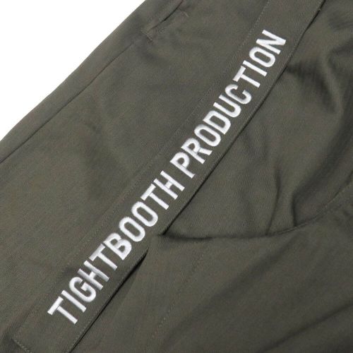 TIGHTBOOTH（TBPR） PANTS タイトブース パンツ ジーンズ HERRINGBONE BALLOON OLIVE スケートボード スケボー 10