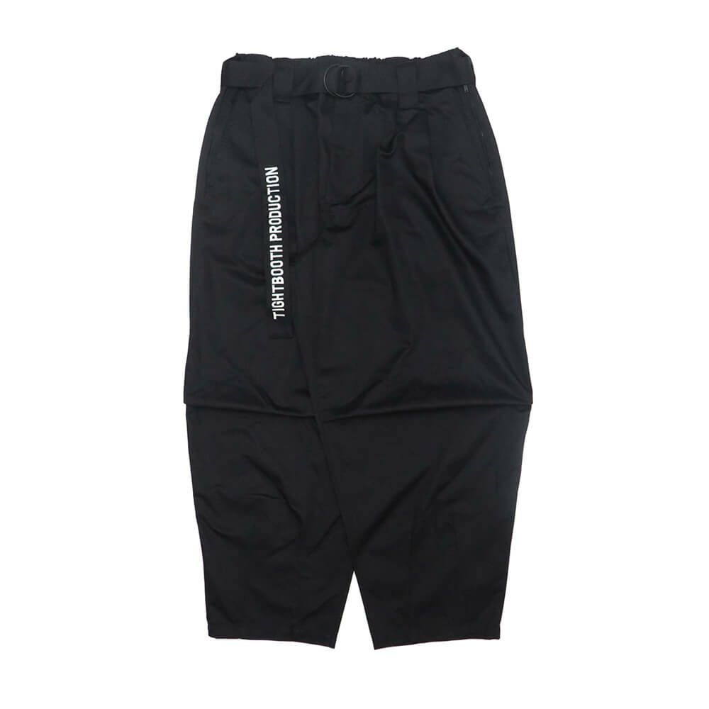 TIGHTBOOTH（TBPR） PANTS タイトブース パンツ ジーンズ HERRINGBONE BALLOON BLACK スケートボード スケボー 