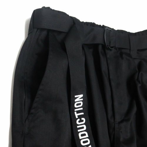 TIGHTBOOTH（TBPR） PANTS タイトブース パンツ ジーンズ HERRINGBONE BALLOON BLACK スケートボード スケボー 1