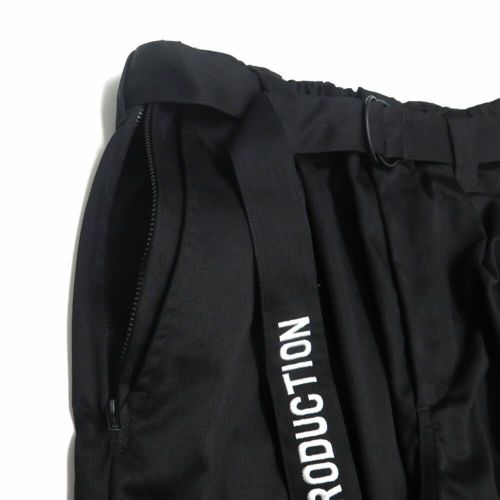 TIGHTBOOTH（TBPR） PANTS タイトブース パンツ ジーンズ HERRINGBONE BALLOON BLACK スケートボード スケボー 2
