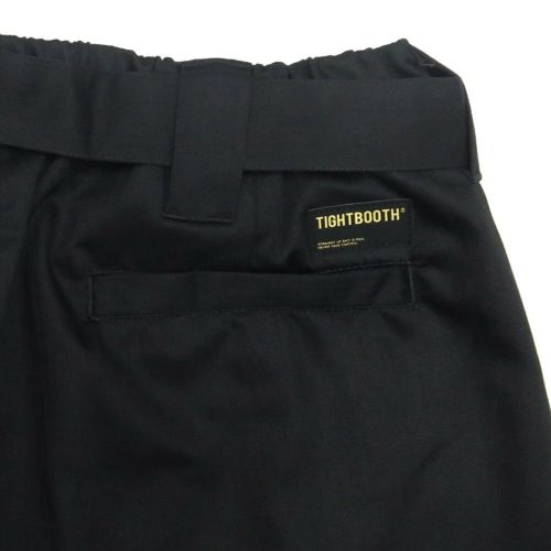 TIGHTBOOTH（TBPR） PANTS タイトブース パンツ ジーンズ HERRINGBONE BALLOON BLACK スケートボード スケボー 6