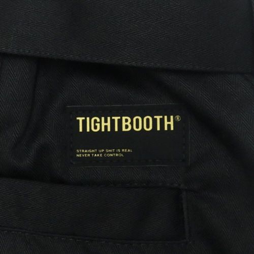 TIGHTBOOTH（TBPR） PANTS タイトブース パンツ ジーンズ HERRINGBONE BALLOON BLACK スケートボード スケボー 9