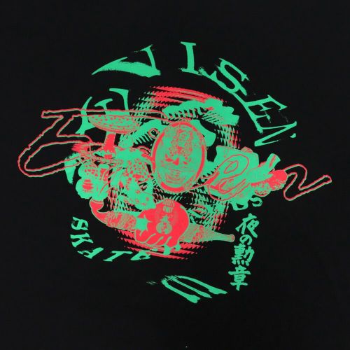 EVISEN T-SHIRT エビセン Tシャツ ENMA BLACK スケートボード スケボー 1
