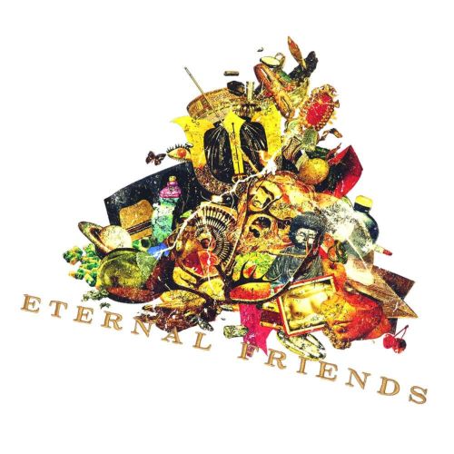EVISEN T-SHIRT エビセン Tシャツ ETERNAL FRIENDS WHITE スケートボード スケボー 3