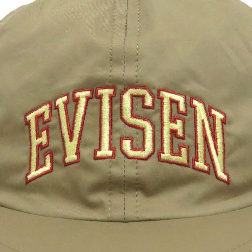 EVISEN CAP エビセン キャップ COLLEGE 6 PANEL BEIGE スケートボード スケボー 4