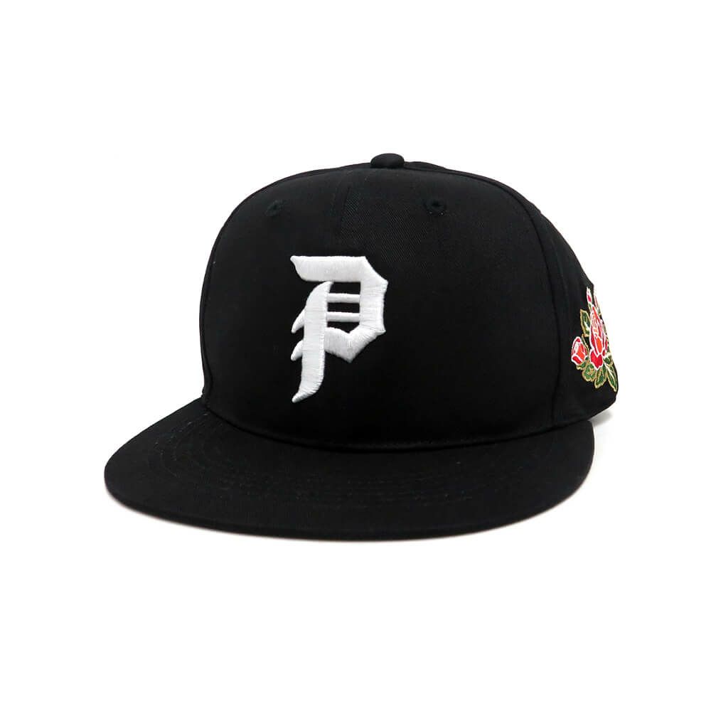 PRIMITIVE CAP プリミティブ キャップ COLORADO SNAPBACK BLACK スケートボード スケボー 
