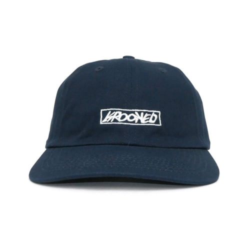 KROOKED CAP クルキッド キャップ MOONSMILE SCRIPT STRAPBACK NAVY/WHITE スケートボード スケボー　1