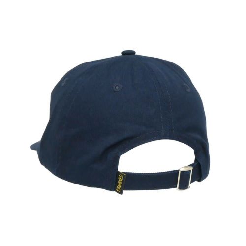 KROOKED CAP クルキッド キャップ MOONSMILE SCRIPT STRAPBACK NAVY/WHITE スケートボード スケボー　2