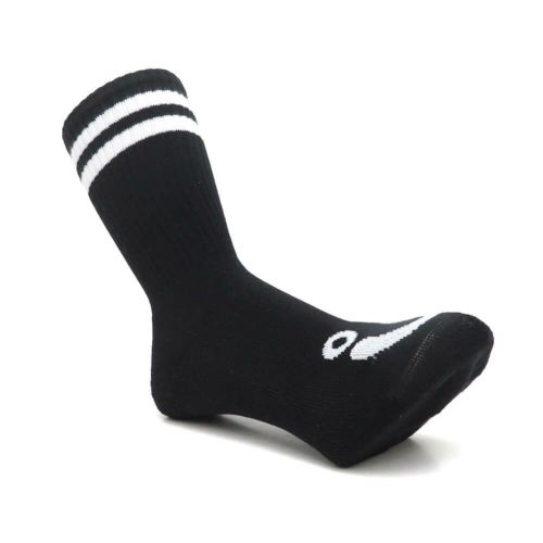POLAR SOCKS ポーラー ソックス 靴下 HAPPY SAD RIB BLACK スケートボード スケボー 