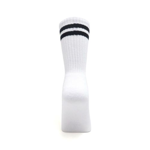 POLAR SOCKS ポーラー ソックス 靴下 HAPPY SAD RIB WHITE スケートボード スケボー 2