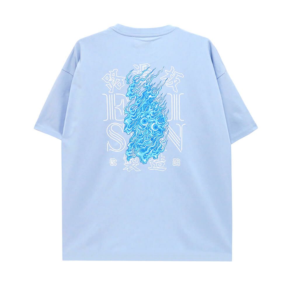 EVISEN T-SHIRT エビセン Tシャツ SEIKAIKA BABY BLUE スケートボード スケボー 