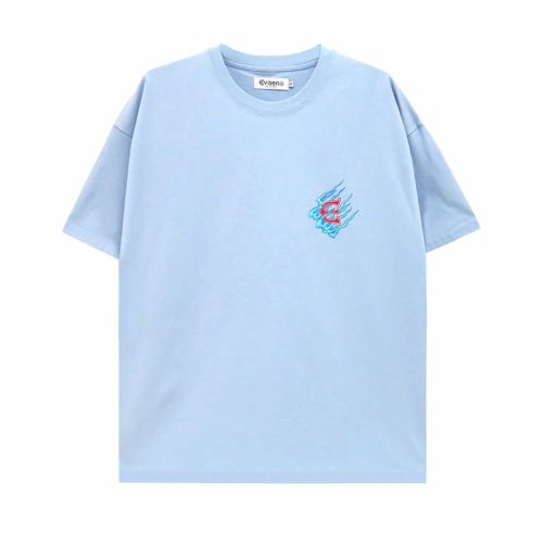 EVISEN T-SHIRT エビセン Tシャツ SEIKAIKA BABY BLUE スケートボード スケボー 1