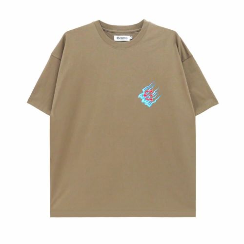EVISEN T-SHIRT エビセン Tシャツ SEIKAIKA KHAKI スケートボード スケボー 1