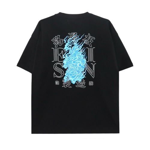 EVISEN T-SHIRT エビセン Tシャツ SEIKAIKA BLACK スケートボード スケボー 