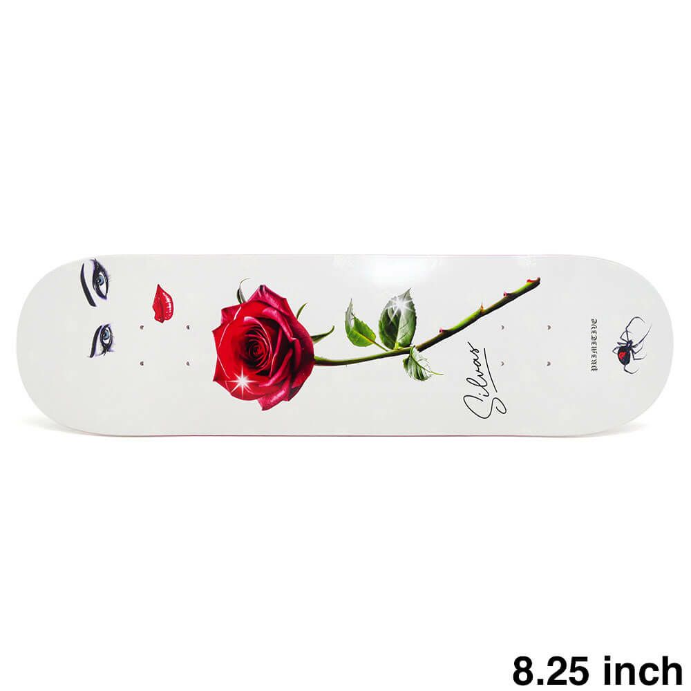 PRIMITIVE DECK プリミティブ デッキ MILES SILVAS CRUSH 8.25 スケートボード スケボー