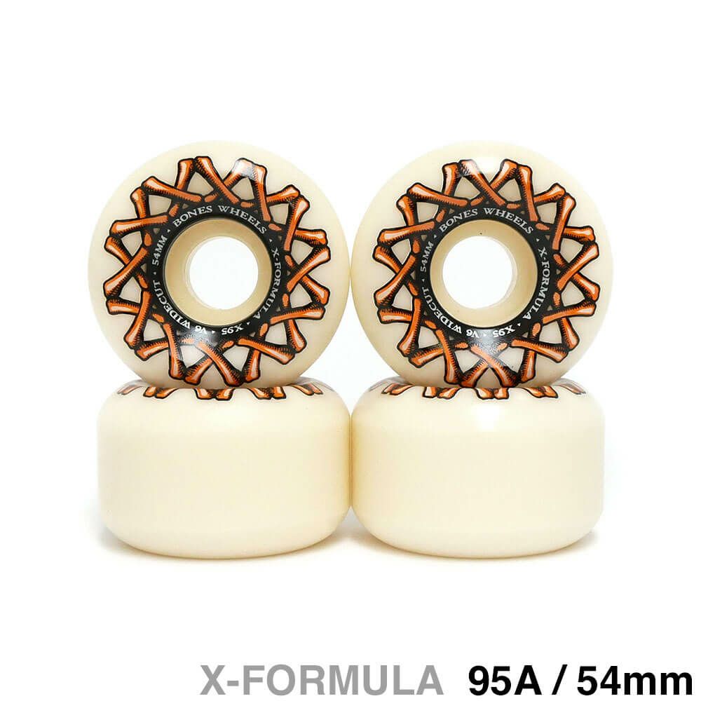 BONES WHEEL ボーンズ ウィール X-FORMULA V6（WIDE-CUT）95A 54mm スケートボード スケボー
