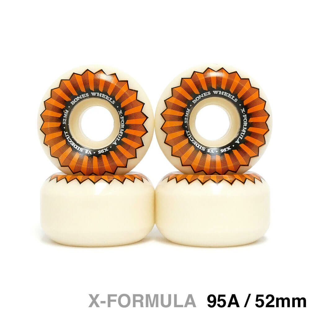 BONES WHEEL ボーンズ ウィール X-FORMULA V5（SIDECUT）95A 52mm スケートボード スケボー