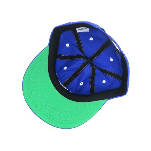 QUARTERSNACKS CAP クウォータースナックス キャップ JOURNALIST SNAPBACK BLUE スケートボード スケボー 3