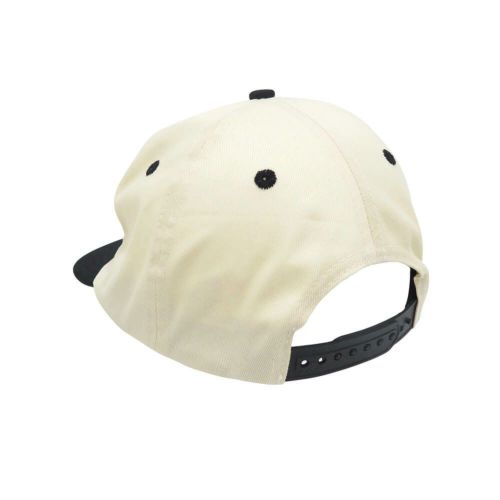 QUARTERSNACKS CAP クウォータースナックス キャップ JOURNALIST SNAPBACK CREAM/BLACK スケートボード スケボー 2