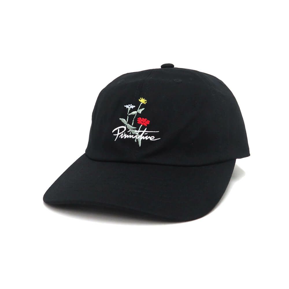  PRIMITIVE CAP プリミティブ キャップ ZEN STRAPBACK BLACK スケートボード スケボー 
